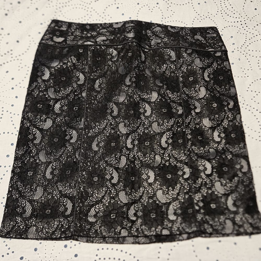 Lined Lace Relativity Skirt